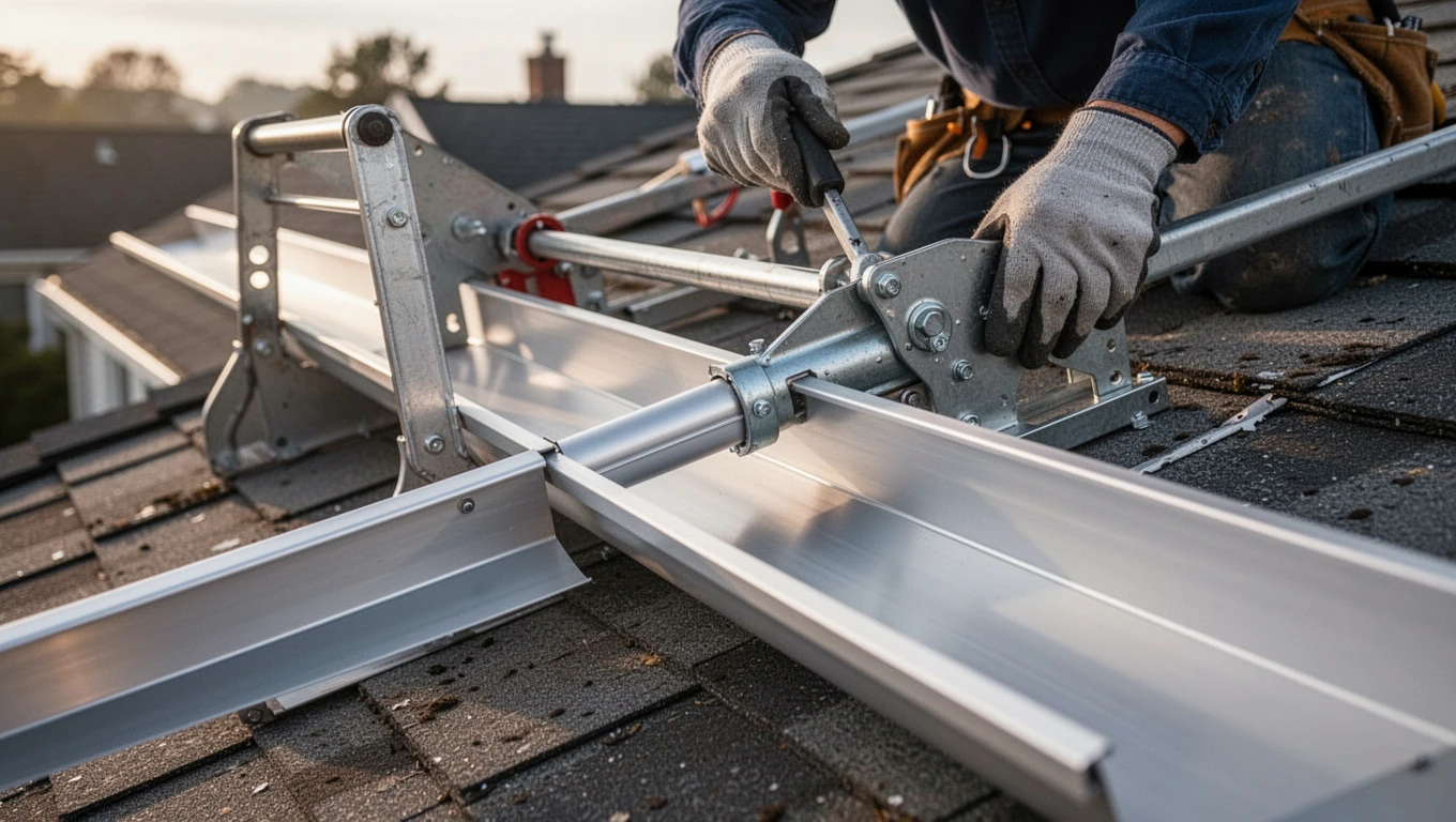 Seamless Gutter Installation